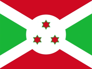 Burundi flag, representative of Kirundi
