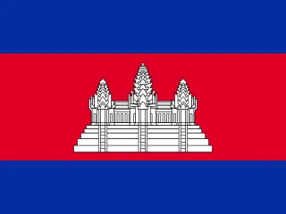 Cambodia flag, representative of Khmer