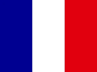 France flag, representative of French