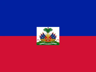 Haiti flag, representative of Haitian Creole