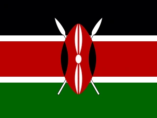 Kenya flag, representative of Luhya