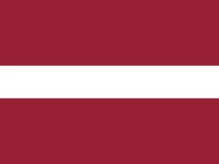 Latvia flag, representative of Latvian