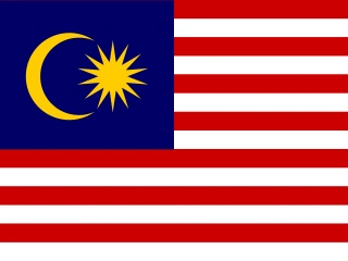 Malaysia flag, representative of Malay