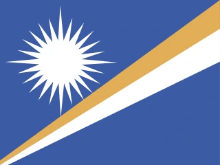 Marshall Islands flag, representative of Marshallese