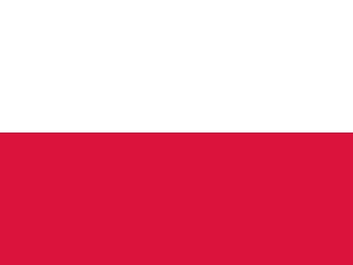 Poland flag, representative of Polish