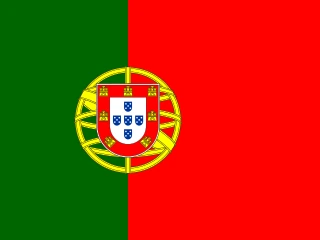 Portugal flag, representative of Portuguese