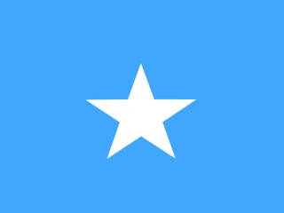Somalia flag, representative of Garre