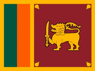 Sri Lanka flag, representative of Sinhala