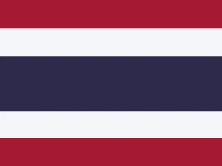 Thailand flag, representative of Thai