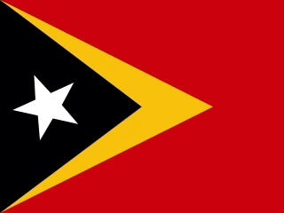 Timor-Leste flag, representative of Tetum