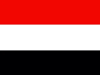 Yemen flag, representative of Arabic Yemeni