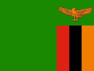 Zambia flag, representative of Bemba